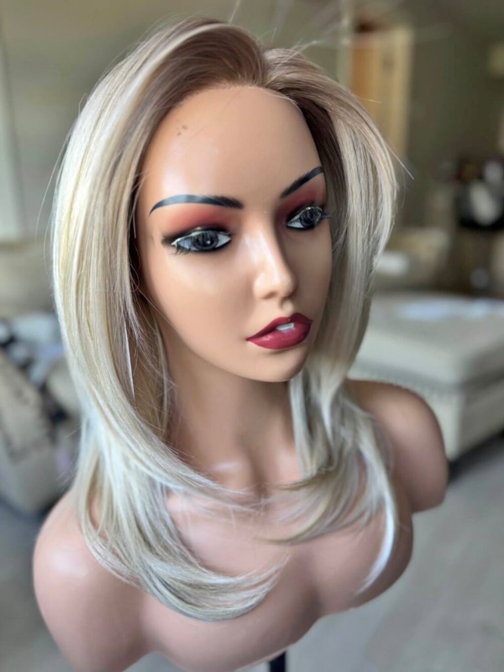 Honey Iced 28" Lace Front Wig